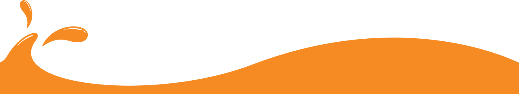 Orange Wave Top