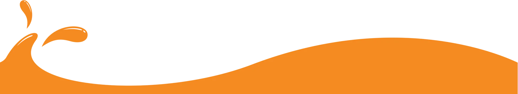 Orange Wave Top